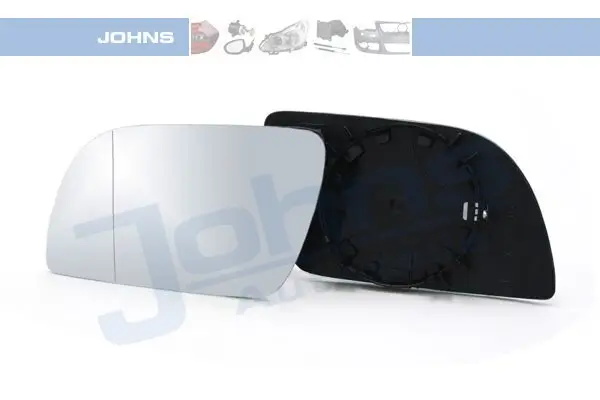 Spiegelglas, Außenspiegel links JOHNS 95 26 37-81