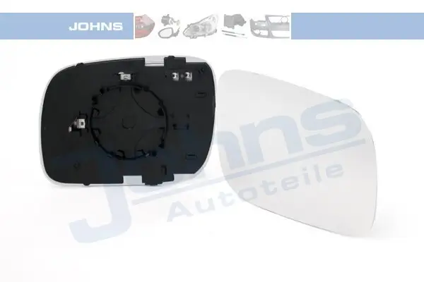 Spiegelglas, Außenspiegel rechts JOHNS 95 95 38-81