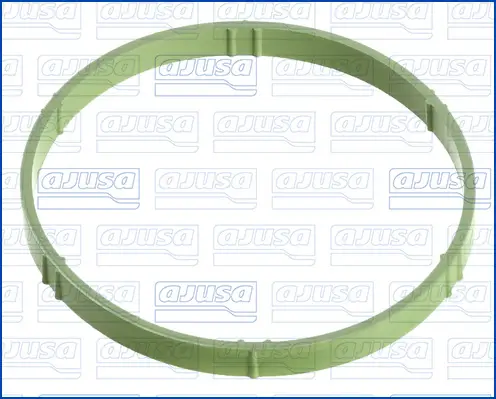 Dichtung, Ansaugkrümmergehäuse Drosselklappengehäuse AJUSA 01059800