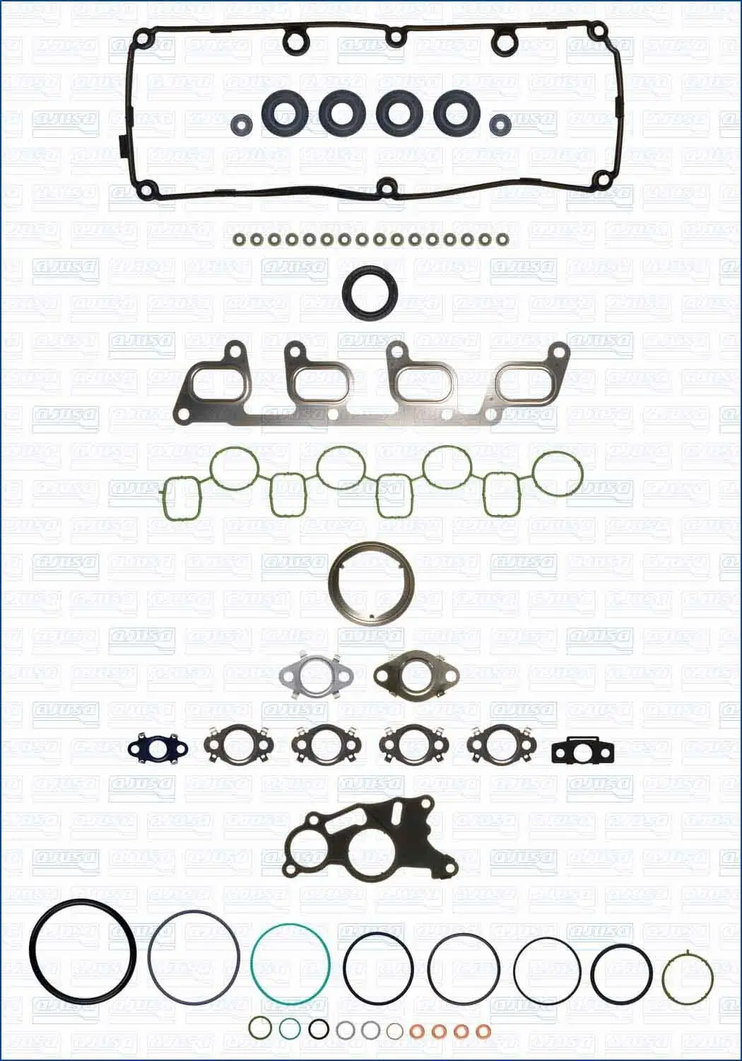 Dichtungssatz, Zylinderkopf AJUSA 53078800