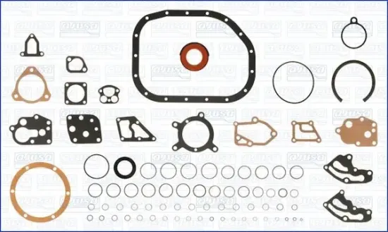 Dichtungssatz, Kurbelgehäuse AJUSA 54001800 Bild Dichtungssatz, Kurbelgehäuse AJUSA 54001800