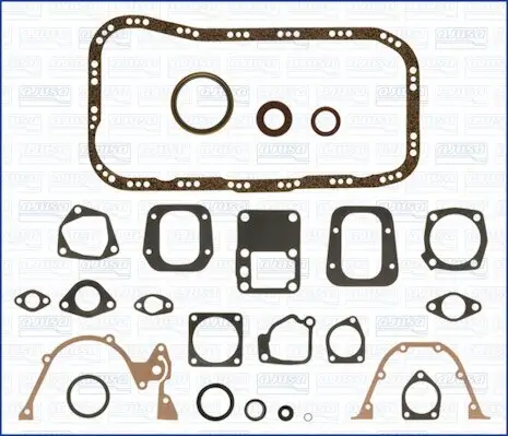 Dichtungssatz, Kurbelgehäuse AJUSA 54053000