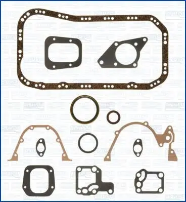 Dichtungssatz, Kurbelgehäuse AJUSA 54053300 Bild Dichtungssatz, Kurbelgehäuse AJUSA 54053300