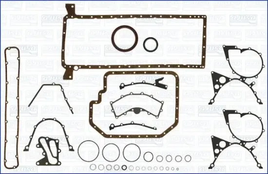 Dichtungssatz, Kurbelgehäuse AJUSA 54076500 Bild Dichtungssatz, Kurbelgehäuse AJUSA 54076500