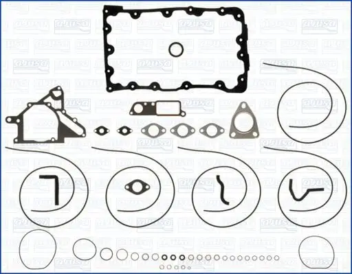 Dichtungssatz, Kurbelgehäuse AJUSA 54078800