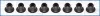 Dichtungssatz, Ventilschaft AJUSA 57005700