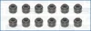Dichtungssatz, Ventilschaft AJUSA 57019000 Bild Dichtungssatz, Ventilschaft AJUSA 57019000