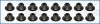 Dichtungssatz, Ventilschaft AJUSA 57025400