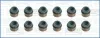 Dichtungssatz, Ventilschaft AJUSA 57025700