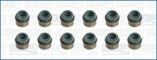Dichtungssatz, Ventilschaft AJUSA 57025700 Bild Dichtungssatz, Ventilschaft AJUSA 57025700