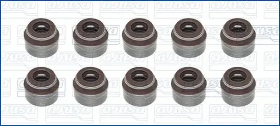 Dichtungssatz, Ventilschaft AJUSA 57025800 Bild Dichtungssatz, Ventilschaft AJUSA 57025800