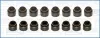 Dichtungssatz, Ventilschaft AJUSA 57031500