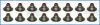 Dichtungssatz, Ventilschaft AJUSA 57033600