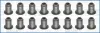 Dichtungssatz, Ventilschaft AJUSA 57037400 Bild Dichtungssatz, Ventilschaft AJUSA 57037400