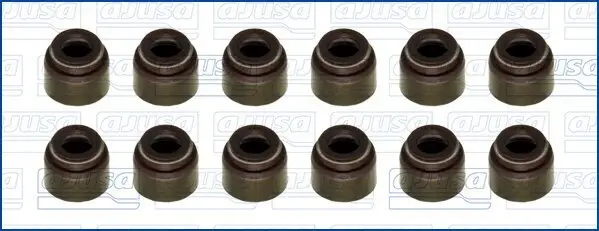 Dichtungssatz, Ventilschaft AJUSA 57040400