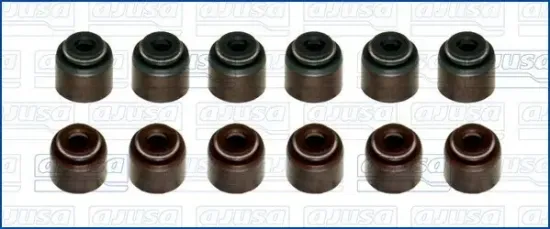 Dichtungssatz, Ventilschaft AJUSA 57062000 Bild Dichtungssatz, Ventilschaft AJUSA 57062000