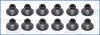 Dichtungssatz, Ventilschaft AJUSA 57063500