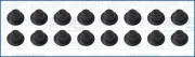 Dichtungssatz, Ventilschaft AJUSA 57070000