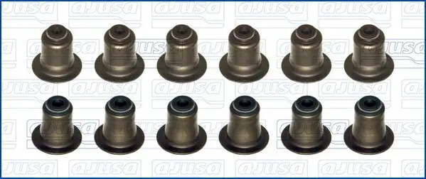 Dichtungssatz, Ventilschaft AJUSA 57073800