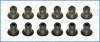 Dichtungssatz, Ventilschaft AJUSA 57073800