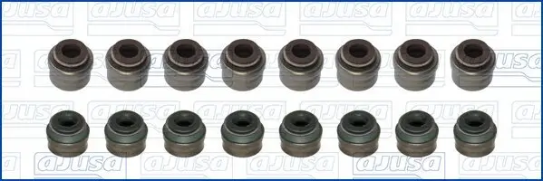 Dichtungssatz, Ventilschaft AJUSA 57077500
