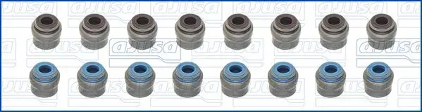 Dichtungssatz, Ventilschaft AJUSA 57079400