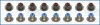 Dichtungssatz, Ventilschaft AJUSA 57079600