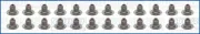 Dichtungssatz, Ventilschaft AJUSA 57085500