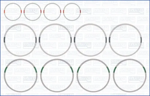 Dichtungssatz, Zylinderlaufbuchse AJUSA 60001200