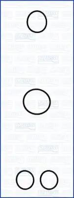 Dichtungssatz, Ölkühler außen AJUSA 77001800 Bild Dichtungssatz, Ölkühler außen AJUSA 77001800