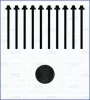 Zylinderkopfschraubensatz AJUSA 81021500