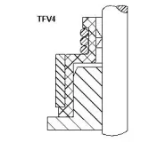 Dichtring, Ventilschaft Einlassseite Auslassseite CORTECO 12012893