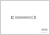 Bremsschlauch Vorderachse CORTECO 19018149