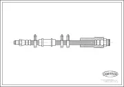 Bremsschlauch Vorderachse CORTECO 19018155