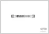 Bremsschlauch Hinterachse CORTECO 19018161