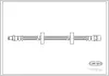 Bremsschlauch Vorderachse CORTECO 19018186