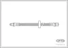Bremsschlauch Vorderachse CORTECO 19018504