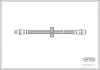 Bremsschlauch Vorderachse CORTECO 19018524
