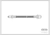 Bremsschlauch Vorderachse CORTECO 19018543