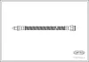 Bremsschlauch Hinterachse CORTECO 19018664