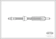 Bremsschlauch Vorderachse CORTECO 19018770