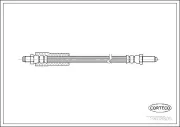 Bremsschlauch Vorderachse CORTECO 19018805