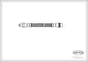 Bremsschlauch Vorderachse CORTECO 19018893