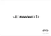 Bremsschlauch Vorderachse CORTECO 19018894
