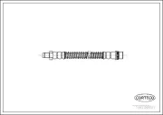 Bremsschlauch Hinterachse CORTECO 19018897