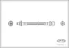 Bremsschlauch Hinterachse CORTECO 19018915