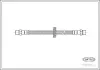 Bremsschlauch Vorderachse CORTECO 19019505
