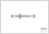 Bremsschlauch Hinterachse CORTECO 19019944