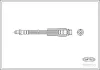 Bremsschlauch Vorderachse CORTECO 19025742