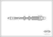 Bremsschlauch Vorderachse CORTECO 19025851